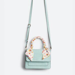 NEW Stitch Fix 41 Hawthorn Crossbody Satchel Purse Light Blue Spring Summer